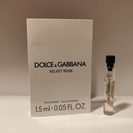 Dolce & Gabbana VELVET Rose 1.5ml 官方香水样品