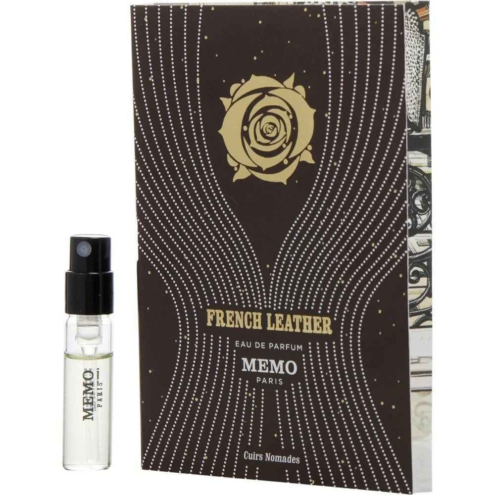 Memo French Leather 1.5ml - 0.5 液体盎司官方样品香水测试仪