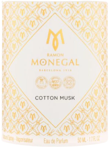 Ramon Monegal Cotton Musk 官方香水样品 2ml 0.06 fl.o.z. 香水测试仪