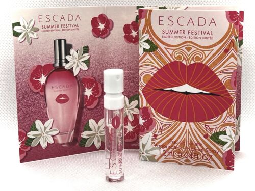 Escada 夏日庆典限量版 1.2ml 0.04 液体盎司官方香水样品