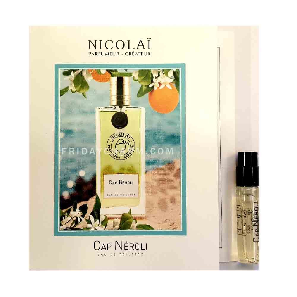 Nicolai Cap Neroli 香水官方香水样品 1.8ml 0.07 盎司。