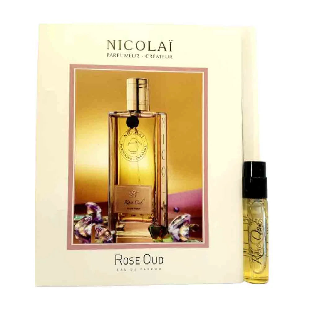 Nicolai Rose Oud 香水官方香水样品 1.8ml 0.07 盎司。