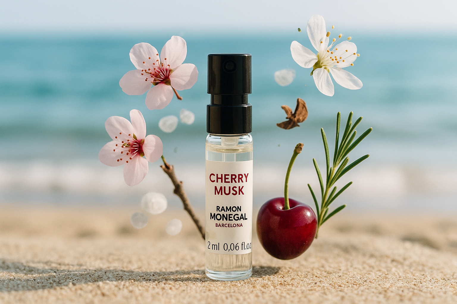 Ramon Monegal Cherry Musk 官方香水样品 2ml 0.06 fl.o.z. 香水测试仪 Ramon Monegal Cherry Musk 官方香水样品 2ml 0.06 fl.o.z. 香水测试仪