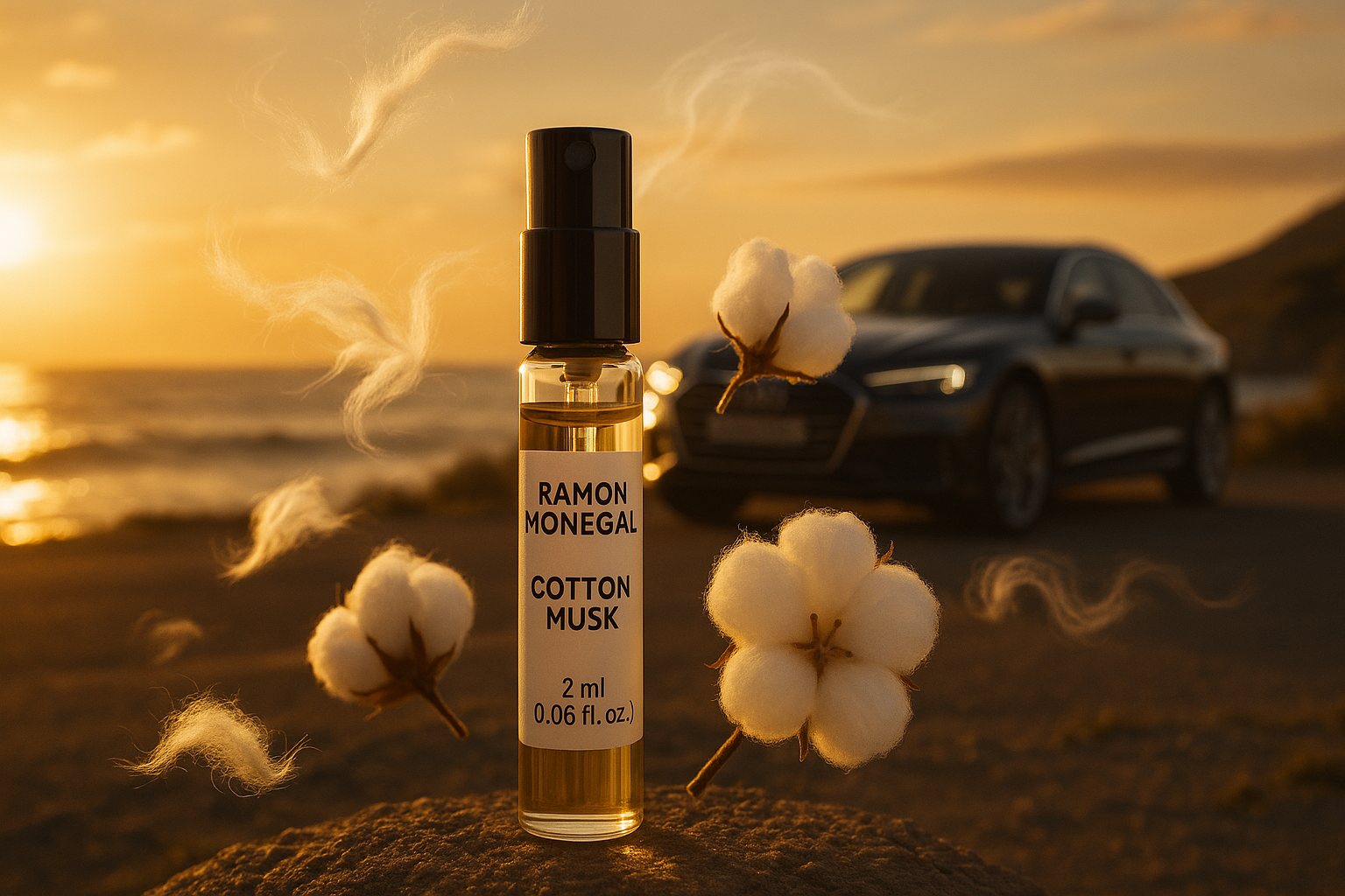Ramon Monegal Cotton Musk 官方香水样品 2ml 0.06 fl.o.z. 香水测试仪 Ramon Monegal Cotton Musk 官方香水样品 2ml 0.06 fl.o.z. 香水测试仪