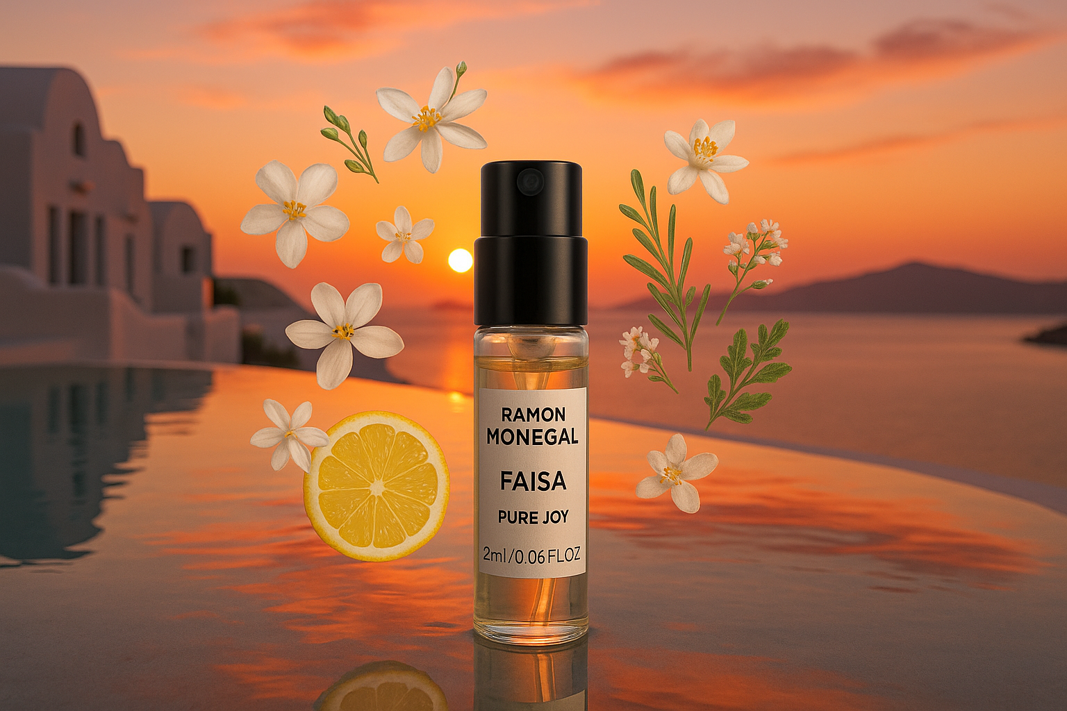 Ramon Monegal Faisa Pure Joy 官方香水样品 2ml 0.06 fl.o.z.香水测试仪 Ramon Monegal Faisa Pure Joy 官方香水样品 2ml 0.06 fl.o.z.香水测试仪