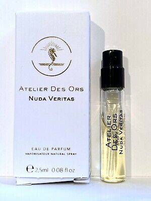 Atelier Des Ors Nuda Veritas 2.5 毫升 0.08 液体盎司盎司。 hivatalos 薄荷香水,Atelier Des Ors Nuda Veritas 2.5ml 0.08 fl.盎司。 Campione di profumo ufficiale, Atelier Des Ors Nuda Veritas 2.5 毫升 0.08 液体盎司盎司。 Atelier Des Ors Nuda Veritas 官方香水 2.5 毫升 0.08 液体盎司盎司。 官方香水样