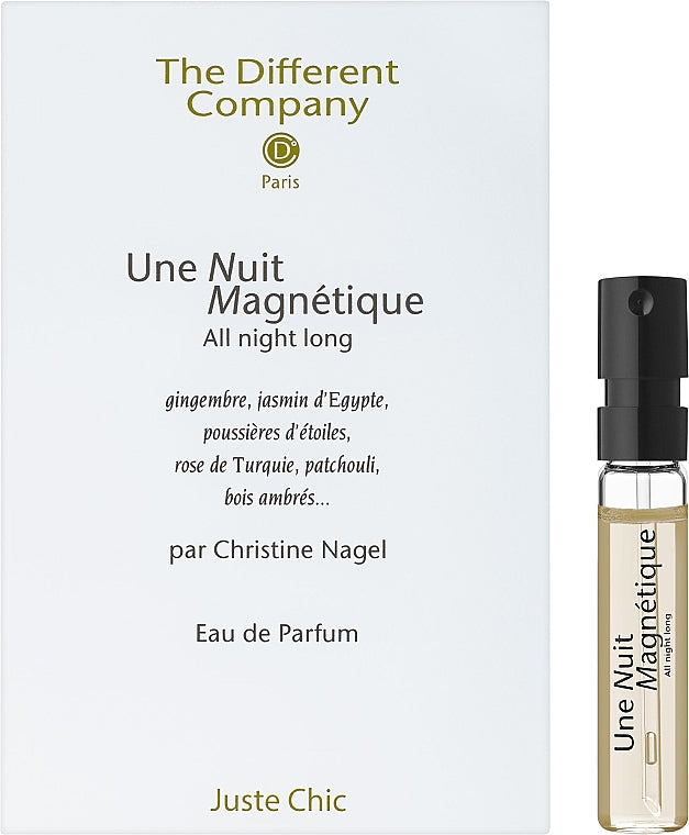 The Different Company Une Nuit Magnetique 2ml 0.06 fl.盎司。官方香水样品