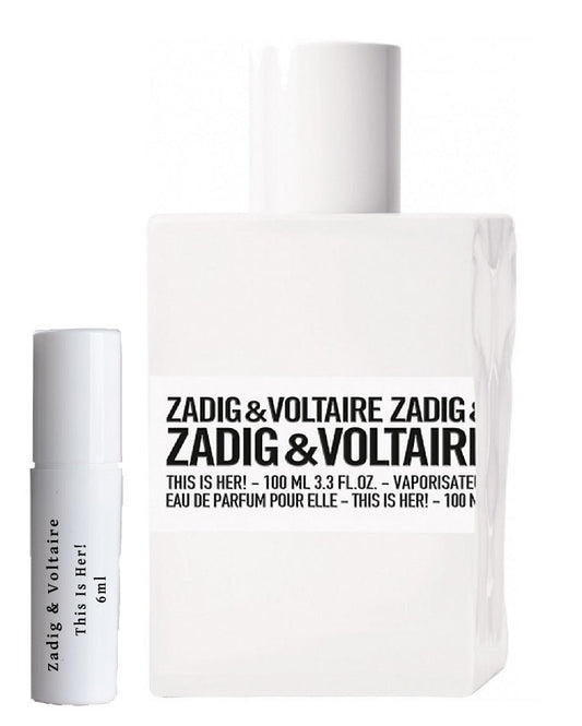 Zadig & Voltaire This Is Her! 香水小样 6ml