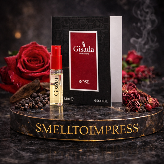 image of Gisada Rose 1.5ML 0.05 fl. oz. official perfume sample