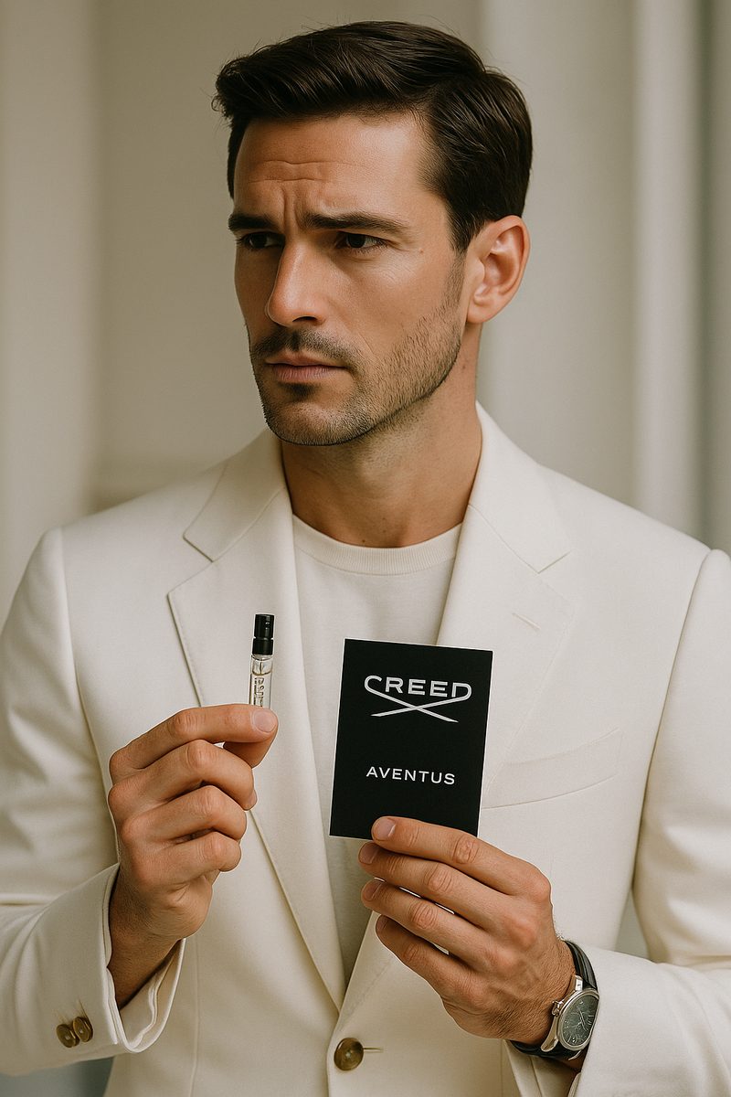 Creed Aventus 男士官方香水样品 1.7 毫升 0.05 盎司。香水测试仪