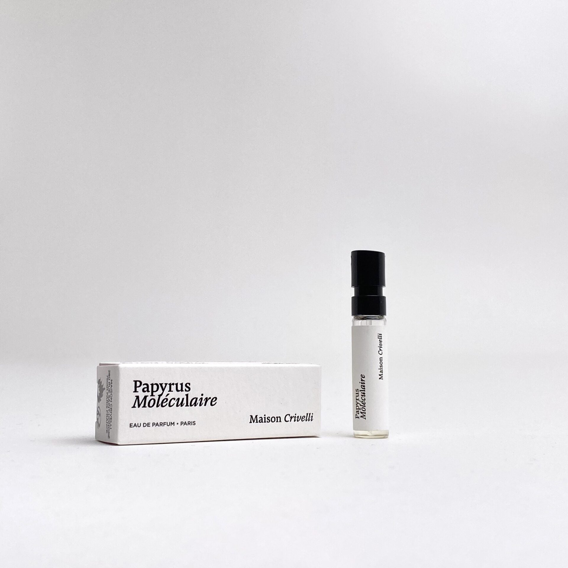 Maison Crivelli Papyrus Moleculaire 官方香水样品 1.5 毫升 0.05 液量盎司。