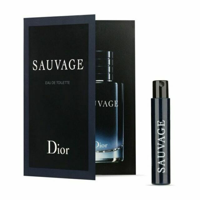 Christian Dior Sauvage 淡香水 1ml 0.03 fl.盎司。官方香水样品